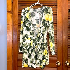 NWT H&M lemon 🍋 print romper